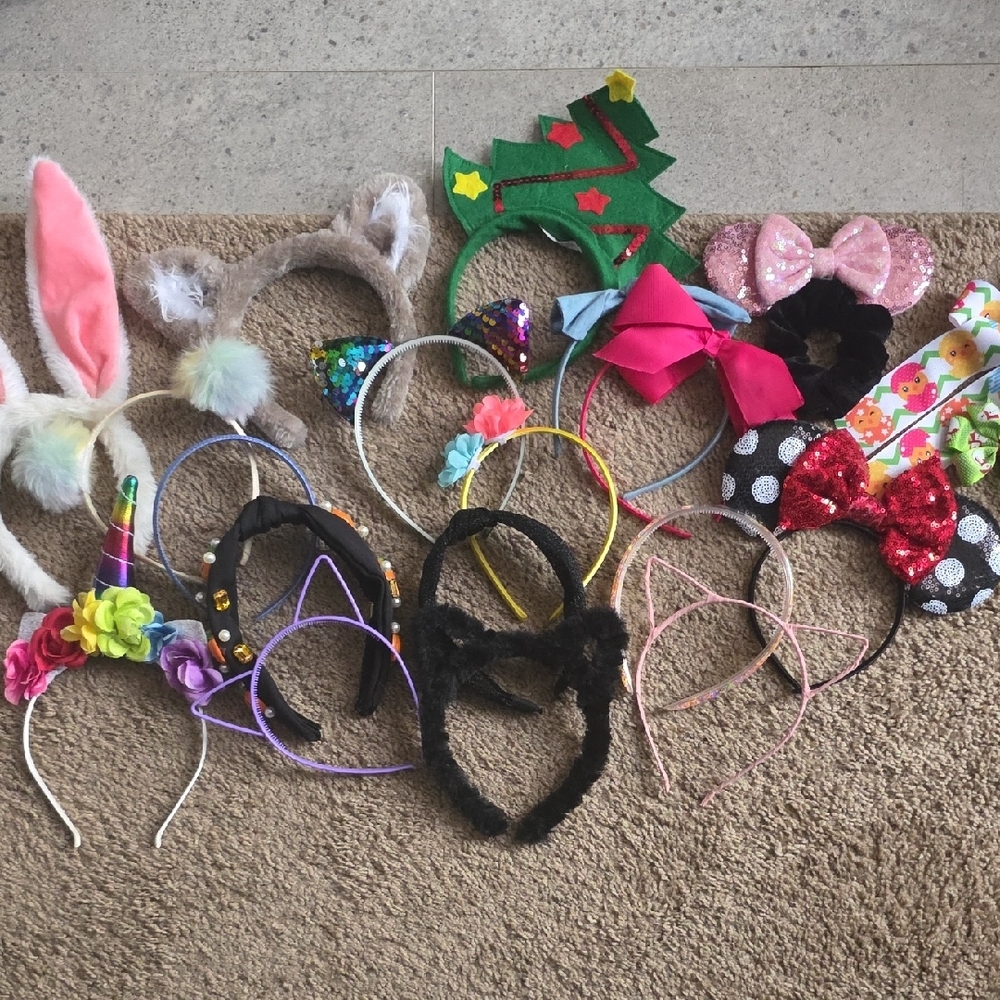 Colorful Kids Hair Accessories Set